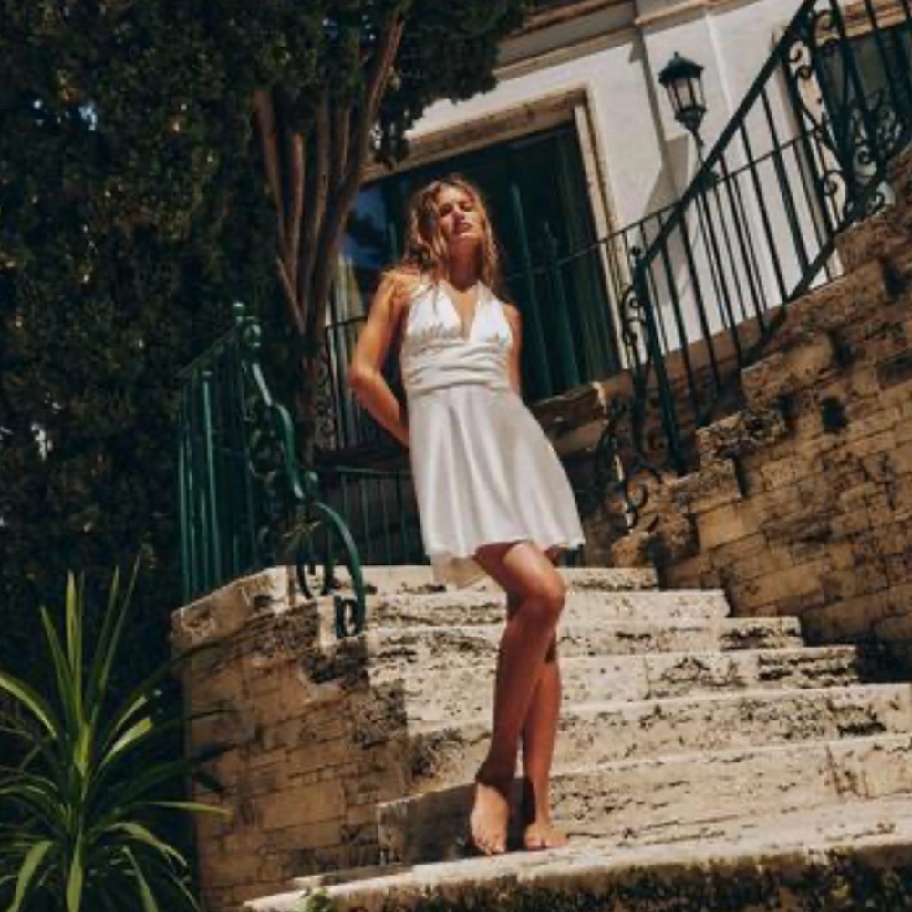 Zara White Mini Dress